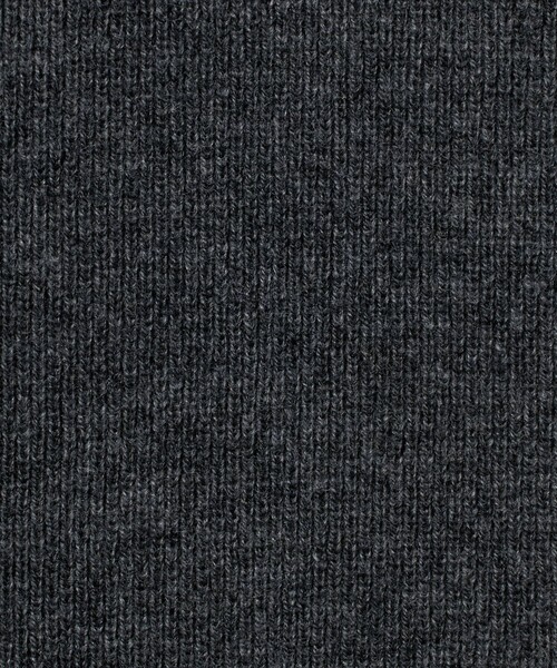 6（ロク）の「＜6(ROKU)＞ウールカシミヤ リブ ポロニット（ニット/セーター・レディース・ダークグレー/ナチュラル・FREE）」の8枚目の写真