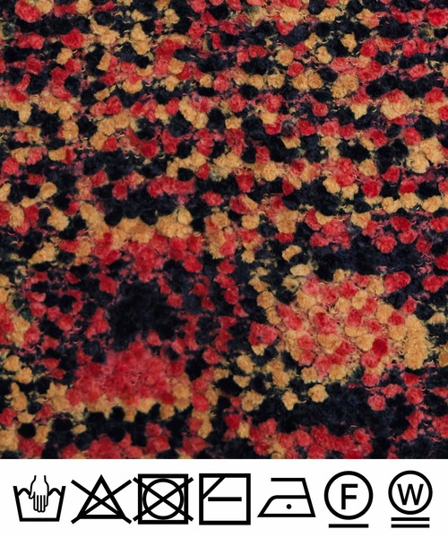 PICCIN（ピッチン）の「ニットツイードミニセットアップ（ワンピース・レディース・ブルー系その他/ブラック/オフホワイト・M）」の6枚目の写真