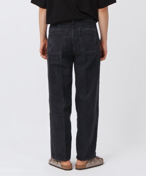 THESTORI(ザ・ストリ)の「ワイドツータックデニムパンツ(黒青)(デニムパンツ・メンズ・その他・1(M)/2(L)/3(XL))」の4枚目の写真
