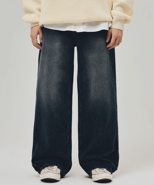 REFLYPERKY(リフライパーキー)の「HT8620ウェアエバーワイドデニム(Galaxy Black)(デニムパンツ・メンズ・その他・SMALL/M(30)/L(32)/XX-LARGE/X-SMALL/XL(34))」の1枚目の写真