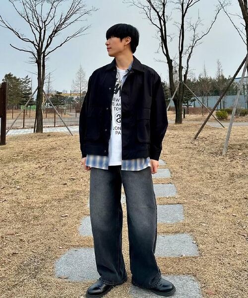 REFLYPERKY(リフライパーキー)の「HT8620ウェアエバーワイドデニム(Galaxy Black)(デニムパンツ・メンズ・その他・SMALL/M(30)/L(32)/XX-LARGE/X-SMALL/XL(34))」の9枚目の写真