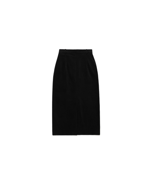 REORG（リオルグ）の「OSON COTTON VELVET MIDI SKIRT BLACK（スカート・レディース・その他・MEDIUM）」の6枚目の写真