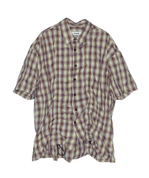 CORD（コード）の「Wave String Pinch Shirt_BG CHECK（シャツ/ブラウス）」