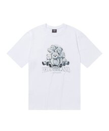 TEDDYISLAND（テディアイランド）の「Lightning Teddy Short Sleeve White（Tシャツ/カットソー）」