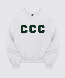CONCEPTCOLLEGE（コンセプトカレッジ）の「CCC Green Patch Sweatshirt_White [Unisex]（スウェット）」