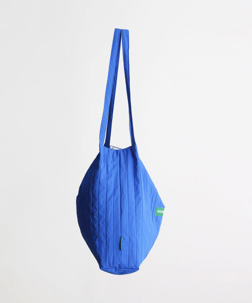 GREEN STUFF（グリーンスタッフ）の「boxy bag 53 - volume line blue（ショルダーバッグ・レディース・その他・FREE）」の3枚目の写真