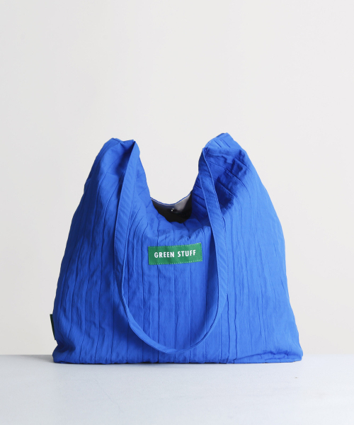 GREEN STUFF（グリーンスタッフ）の「boxy bag 53 - volume line blue（ショルダーバッグ・レディース・その他・FREE）」の6枚目の写真
