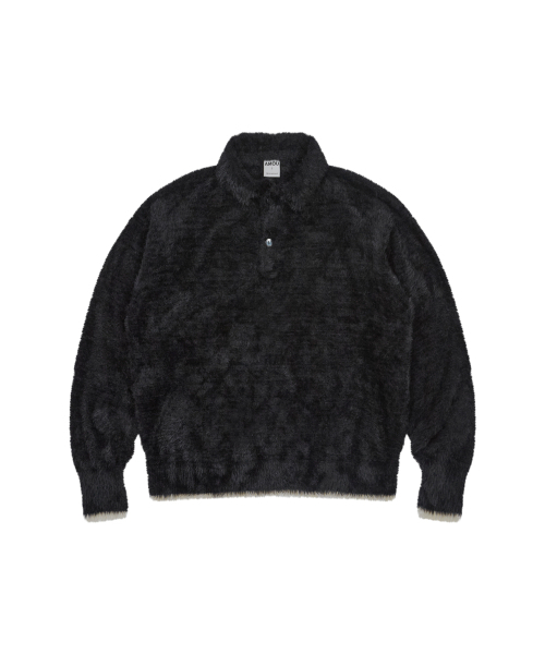 AMOU（アモウ）の「Mohair Washable Kara knit BLACK（ニット/セーター・レディース・その他・1/2/3）」の10枚目の写真