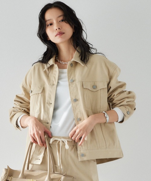 【BARNYARDSTORM】カットデニムジャケット★完売品！ セール】BARNYARDSTORM / カットデニムオーバージャケット / ハンド