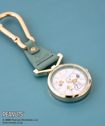 PEANUTS（ピーナッツ）の「〈PEANUTS/ピーナッツ〉 スヌーピー カラビナ レザーウォッチ PNT058（チャーム）」