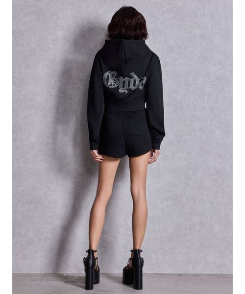 セール】GYDA Shortラメパーカー【セットアップ着用可能】（パーカー