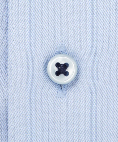 TOKYO SHIRTS（トウキョウシャツ）の「【超形態安定】 形態安定ノンアイロン ワイド 長袖ビジネスワイシャツ（大きいサイズ・長いサイズ）（ビジネスシャツ・メンズ・ブルー・首回り39cm-裄丈88cm/首回り41cm-裄丈90cm/首回り42cm-裄丈90cm/首回り43cm-裄丈90cm/首回り45cm-裄丈82cm/首回り45cm-裄丈86cm/首回り45cm-裄丈90cm/首回り47cm-裄丈86cm/首回り47cm-裄丈90cm）」の4枚目の写真