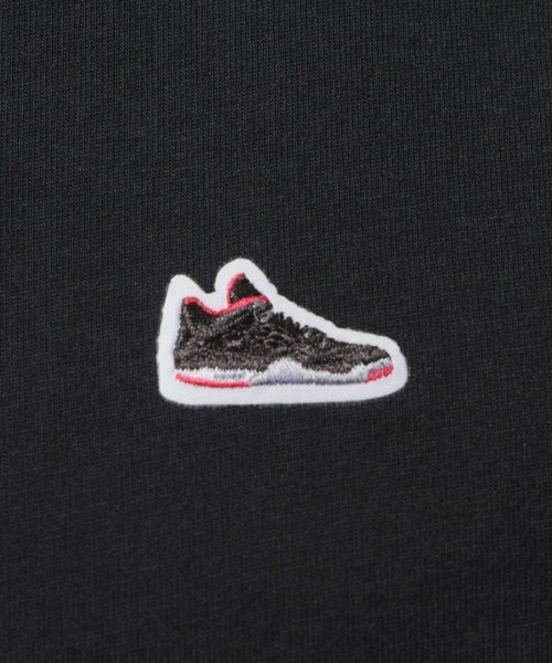 JORDAN BRAND(ジョーダンブランド)の「JORDAN BRAND SNEAKER PATCH SS CREW T-SHIRT / ジョーダン ブランド スニーカー パッチ S/S クルー T-シャツ / NIKE【SP】(Tシャツ/カットソー・メンズ・ホワイト/ブラック・M/S/XXL/XL/L)」の8枚目の写真