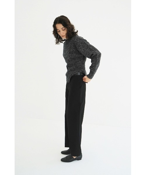 CLANE（クラネ）の「CLANE LOW GAUGE BODYSUIT KNIT TOPS 19106-2132（ニット/セーター・レディース・マルチ/ライトグリーン/ベージュ・2/1）」の17枚目の写真