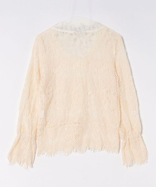 Ritzy(リッツィー)の「フレンチ風レースブラウス カーディガン(カーディガン/ボレロ・レディース・ベージュ・M/L/S)」の13枚目の写真