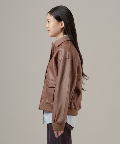 Levi's（リーバイス）の「Levi's/リーバイス ケネディ ダッド ジャケット（ブルゾン・レディース・ブラウン・XS/M/S）」の8枚目の写真