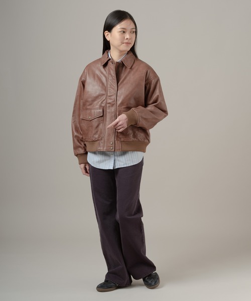 Levi's（リーバイス）の「Levi's/リーバイス ケネディ ダッド ジャケット（ブルゾン・レディース・ブラウン・XS/M/S）」の11枚目の写真