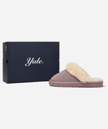 YALE（イェール）の「HERITAGE DAN SUEDE SLIDES PINK（サンダル）」