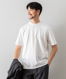 BTZ TOKYO（ビーティーゼットトウキョウ）の「【半袖モックネックTシャツ】防臭+接触冷感+吸水速乾機能付き（Tシャツ/カットソー）」