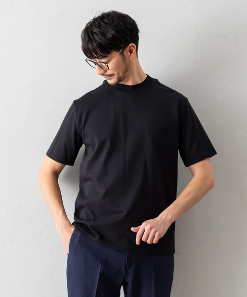 BTZ TOKYO(ビーティーゼットトウキョウ)の「【半袖モックネックTシャツ】防臭+接触冷感+吸水速乾機能付き(Tシャツ/カットソー・メンズ・ブラック/ブルー/グレー/ホワイト・LL/L/M/S/3L)」の18枚目の写真