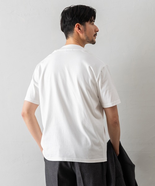 BTZ TOKYO(ビーティーゼットトウキョウ)の「【半袖モックネックTシャツ】防臭+接触冷感+吸水速乾機能付き(Tシャツ/カットソー・メンズ・ブラック/ブルー/グレー/ホワイト・LL/L/M/S/3L)」の9枚目の写真