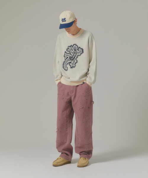 LMCの「LIZARD KNIT SWEATER cream(ニット/セーター・メンズ・その他・S/M/L)」の3枚目の写真