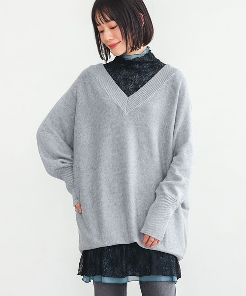 n'OrLABEL(ノアールレーベル)の「レース切替ハイネックカットソー(Tシャツ/カットソー・レディース・アイボリー/ブラック・2/1)」の15枚目の写真