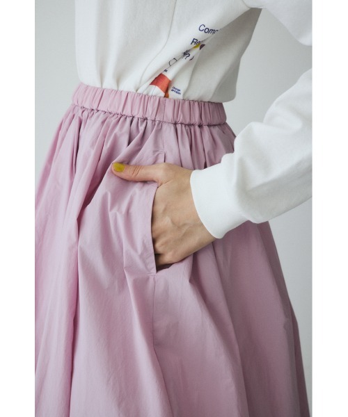 HeRIN.CYE(ヘリンドットサイ)の「Balloon skirt バルーンスカート(スカート・レディース・ライトピンク/ブラック・FREE)」の6枚目の写真