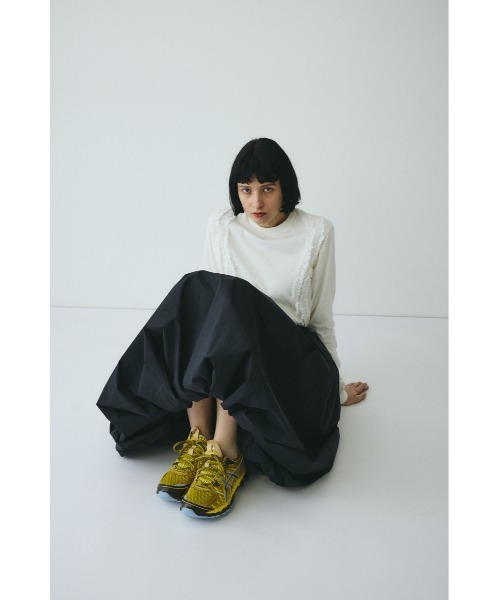 HeRIN.CYE(ヘリンドットサイ)の「Balloon skirt バルーンスカート(スカート・レディース・ライトピンク/ブラック・FREE)」の12枚目の写真