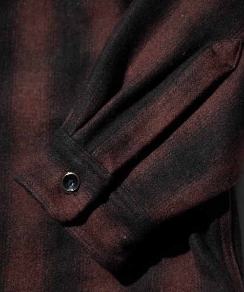 TOWNCRAFT（タウンクラフト）の「2AM 先行予約販売　TOWN CRAFT タウンクラフト /  50S W-LAP LOOP COLLAR SHIRT（シャツ/ブラウス・メンズ・グレー/ホワイト/ブラウン・MEDIUM/LARGE）」の17枚目の写真