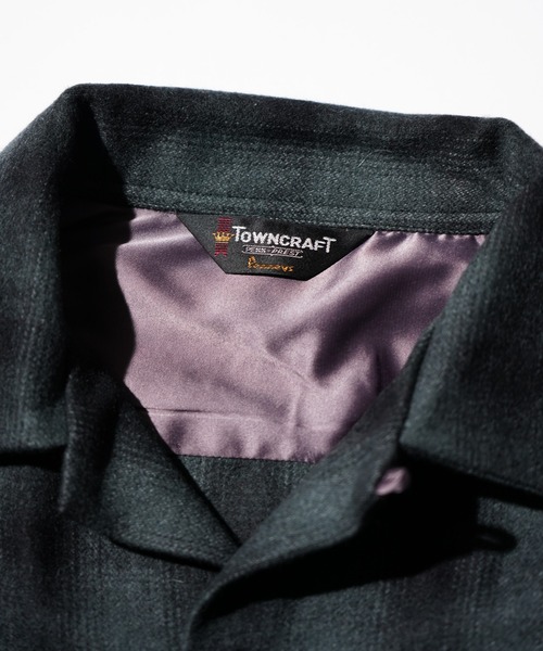 TOWNCRAFT（タウンクラフト）の「2AM 先行予約販売　TOWN CRAFT タウンクラフト /  50S W-LAP LOOP COLLAR SHIRT（シャツ/ブラウス・メンズ・グレー/ホワイト/ブラウン・MEDIUM/LARGE）」の18枚目の写真