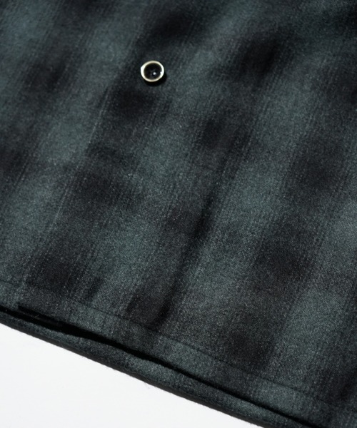 TOWNCRAFT（タウンクラフト）の「2AM 先行予約販売　TOWN CRAFT タウンクラフト /  50S W-LAP LOOP COLLAR SHIRT（シャツ/ブラウス・メンズ・グレー/ホワイト/ブラウン・MEDIUM/LARGE）」の11枚目の写真