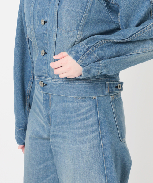 EDIT. FOR LULU(エディットフォールル)の「curve sleeve denim jacket(デニムジャケット・レディース・ブルー系その他・FREE)」の18枚目の写真