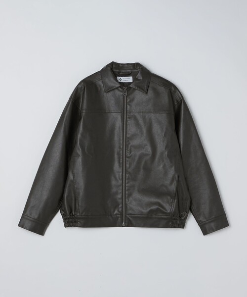 City Ambient Products(シティアンビエントプロダクツ)の「City Ambient Products: 合成皮革 ジップ ブルゾン(ブルゾン・メンズ・ブラック・SMALL/MEDIUM/LARGE)」の11枚目の写真
