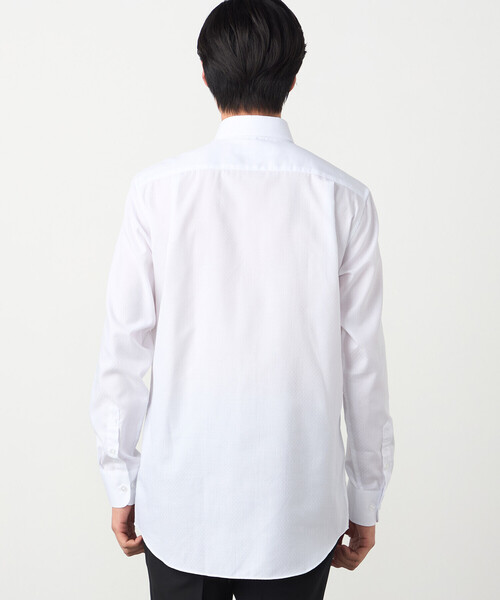 COMME CA ISM（コムサイズム）の「市松柄 ドレスシャツ（シャツ/ブラウス・メンズ・ネイビー/ホワイト・MEDIUM/SMALL/X-LARGE/LARGE）」の15枚目の写真