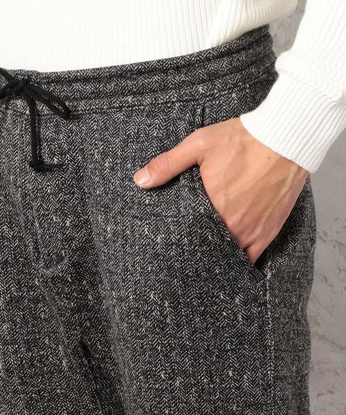 green label relaxing（グリーンレーベルリラクシング）の「BC KNIT/FLEECE イージーパンツ②◆（その他パンツ・メンズ・ダークグレー/ダークブラウン・X-LARGE/SMALL/LARGE/MEDIUM）」の5枚目の写真