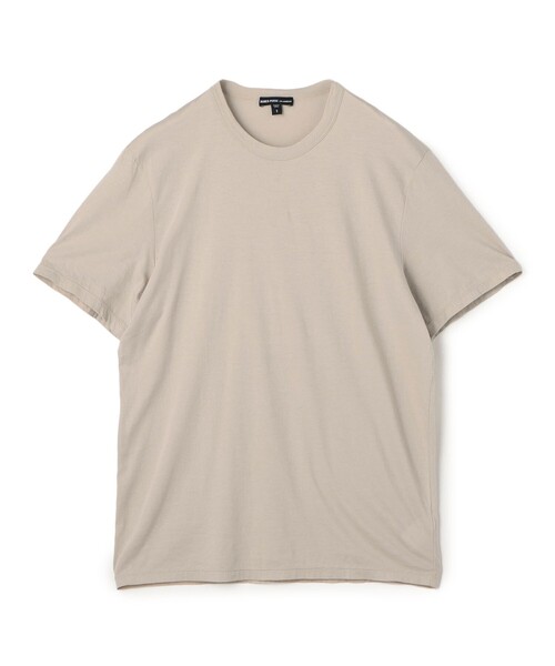 JAMES PERSE(ジェームスパース)の「リュクスジャージー クルーネックTシャツ MELJ3199(Tシャツ/カットソー・メンズ・ライトベージュ/カーキ・4/2/0)」の1枚目の写真