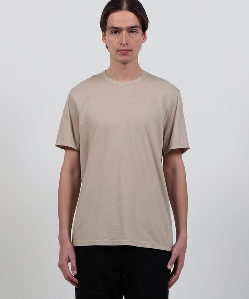 JAMES PERSE(ジェームスパース)の「リュクスジャージー クルーネックTシャツ MELJ3199(Tシャツ/カットソー・メンズ・ライトベージュ/カーキ・4/2/0)」の10枚目の写真