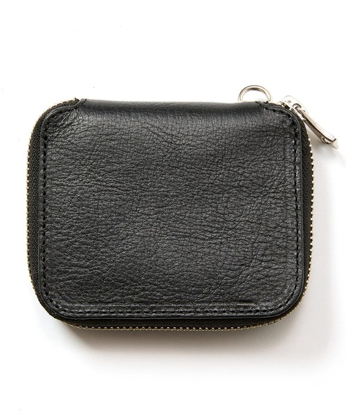 CALEE(キャリー)の「CALEE/キャリー STUDS LEATHER ZIP MULTI WALLET 財布 2026年春夏(財布・メンズ・ブラック・FREE)」の3枚目の写真