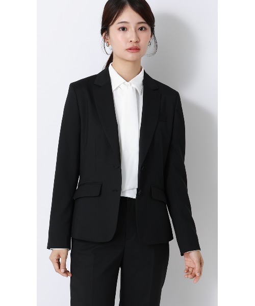 AOYAMA（アオヤマ）の「シャツ襟取り外しタイ付きブラウス【2WAY】【長袖】｜学生＆通勤＆オフィス＆入卒＆セレモニー＆オケージョン｜（シャツ/ブラウス・レディース・サックスブルー/ホワイト・S/M/L）」の18枚目の写真