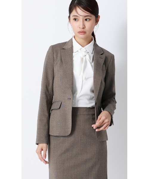 AOYAMA（アオヤマ）の「シャツ襟取り外しタイ付きブラウス【2WAY】【長袖】｜学生＆通勤＆オフィス＆入卒＆セレモニー＆オケージョン｜（シャツ/ブラウス・レディース・サックスブルー/ホワイト・S/M/L）」の20枚目の写真