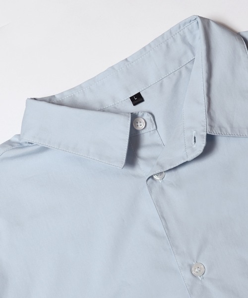 coca（coca）（コカ）の「ブロード長袖シャツ（シャツ/ブラウス・メンズ・ライトブルー/チャコール・XL/M/L）」の13枚目の写真
