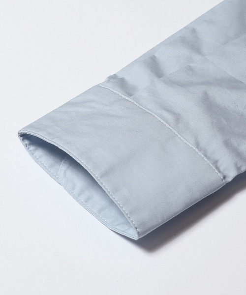 coca（coca）（コカ）の「ブロード長袖シャツ（シャツ/ブラウス・メンズ・ライトブルー/チャコール・XL/M/L）」の14枚目の写真