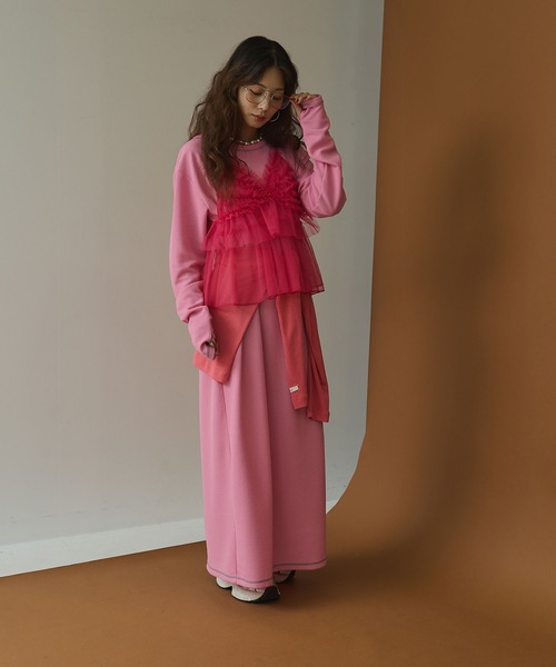 bohmal（ボマール）の「シアーチュールキャミビスチェ（キャミソール