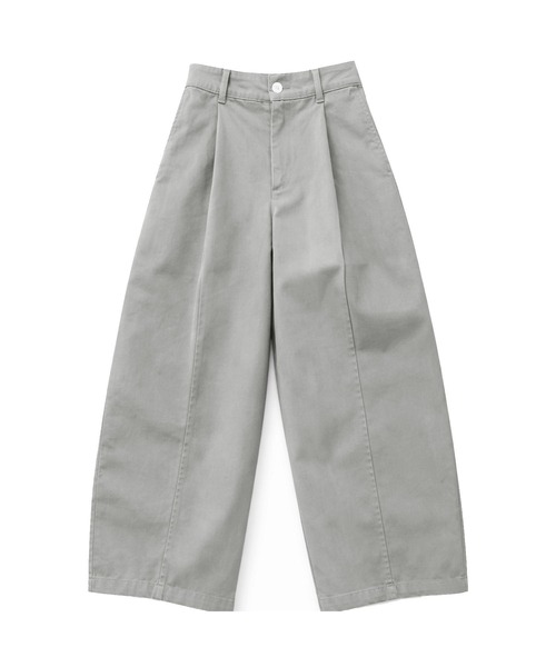 Jewelobe（ジュエローブ）の「カーブシルエットクロップドパンツ（その他パンツ・レディース・チャコールグレー/ライトグレー/ネイビー・M/S）」の22枚目の写真
