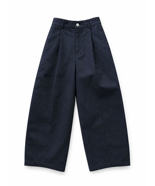 Jewelobe（ジュエローブ）の「カーブシルエットクロップドパンツ（その他パンツ・レディース・チャコールグレー/ライトグレー/ネイビー・M/S）」の5枚目の写真