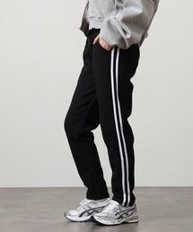 Craig あったか 裏起毛 ボンディング ストレッチ テーパードパンツ/とろみ素材