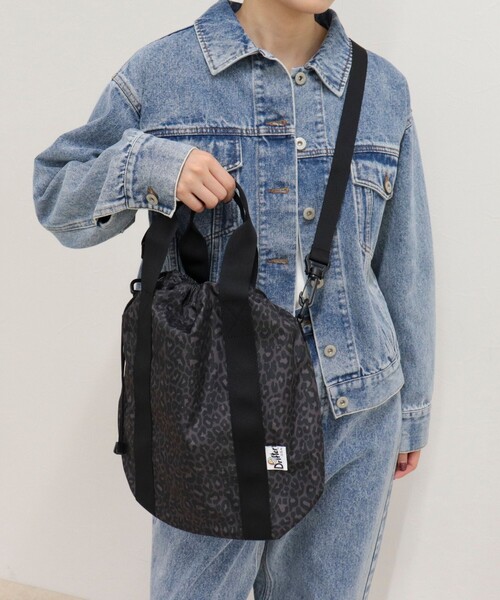 fredy emue（フレディエミュ）の「【Drifter/ドリフター】LUNE TOTE BAG（ショルダーバッグ・レディース・ライトブルー/ブラック/グレー系その他/パープル・FREE）」の3枚目の写真
