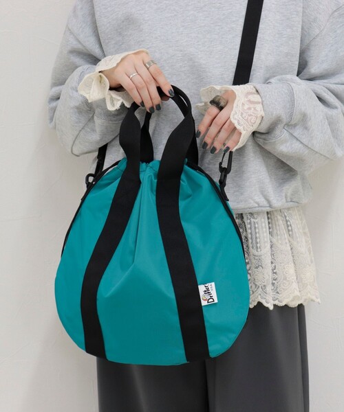 fredy emue（フレディエミュ）の「【Drifter/ドリフター】LUNE TOTE BAG（ショルダーバッグ・レディース・ライトブルー/ブラック/グレー系その他/パープル・FREE）」の7枚目の写真