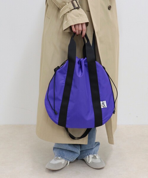 fredy emue（フレディエミュ）の「【Drifter/ドリフター】LUNE TOTE BAG（ショルダーバッグ・レディース・ライトブルー/ブラック/グレー系その他/パープル・FREE）」の9枚目の写真